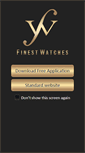Mobile Screenshot of finestwatches.com